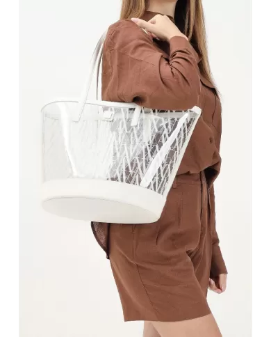 Armani Exchange Shopping bag Bianco