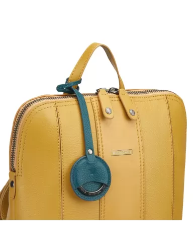 Roncato Zaino piccolo pelle Bristol Giallo