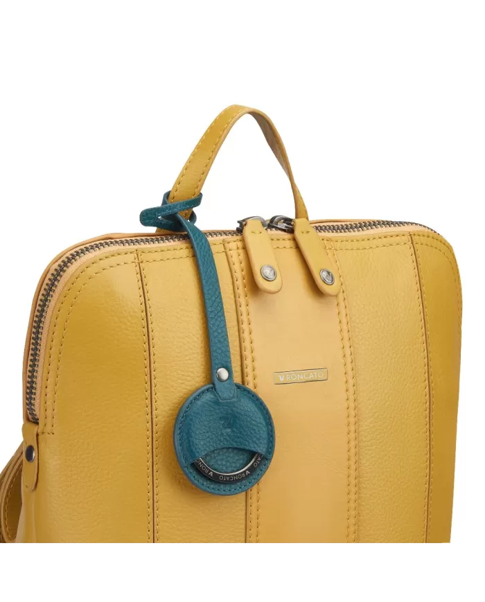 Roncato Zaino piccolo pelle Bristol Giallo