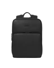 Piquadro Zaino in pelle porta pc "Modus special" Nero