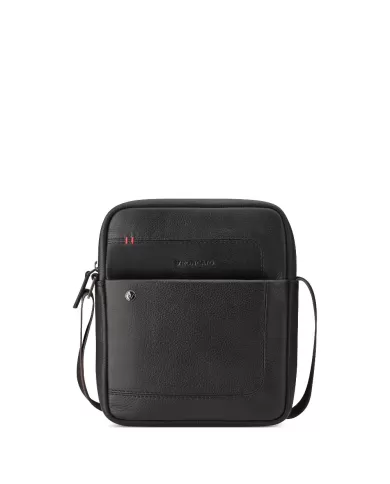 Roncato Borsa uomo in pelle Alaska Nero