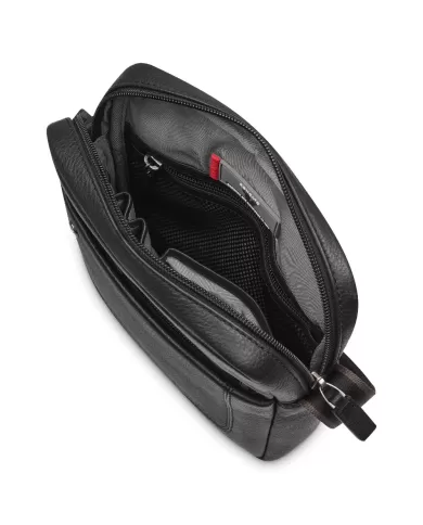 Roncato Borsa uomo in pelle Alaska Nero