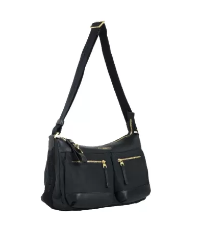 Nannini Borsa tracolla Liberty Nero