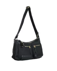 Nannini Borsa tracolla Liberty Nero Nannini Borsa tracolla Liberty Nero