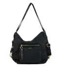 Nannini Borsa zaino in tessuto Liberty Nero Nannini Borsa zaino in tessuto Liberty Nero