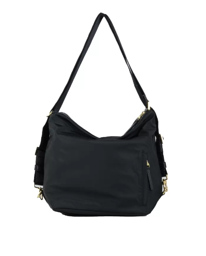 Nannini Borsa zaino in tessuto Liberty Nero Nannini Borsa zaino in tessuto Liberty Nero