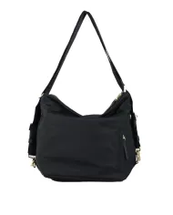 Nannini Borsa zaino in tessuto Liberty Nero Nannini Borsa zaino in tessuto Liberty Nero