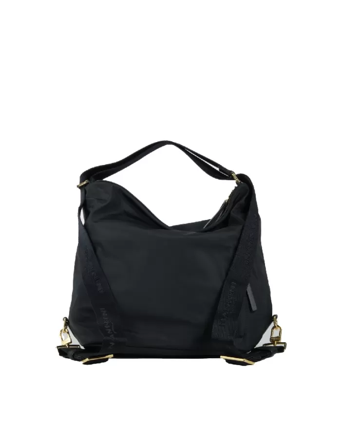 Nannini Borsa zaino in tessuto Liberty Nero Nannini Borsa zaino in tessuto Liberty Nero