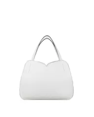 Loristella Borsa a mano grande Irma Bianco/Cuoio