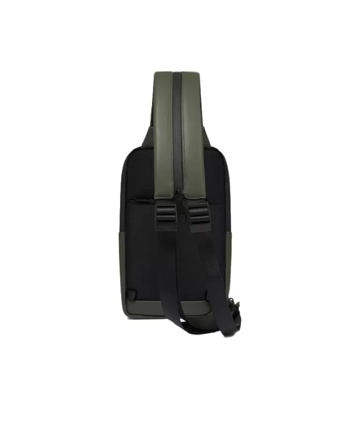 Piquadro Monospalla zaino resistente all'acqua Corner Verde