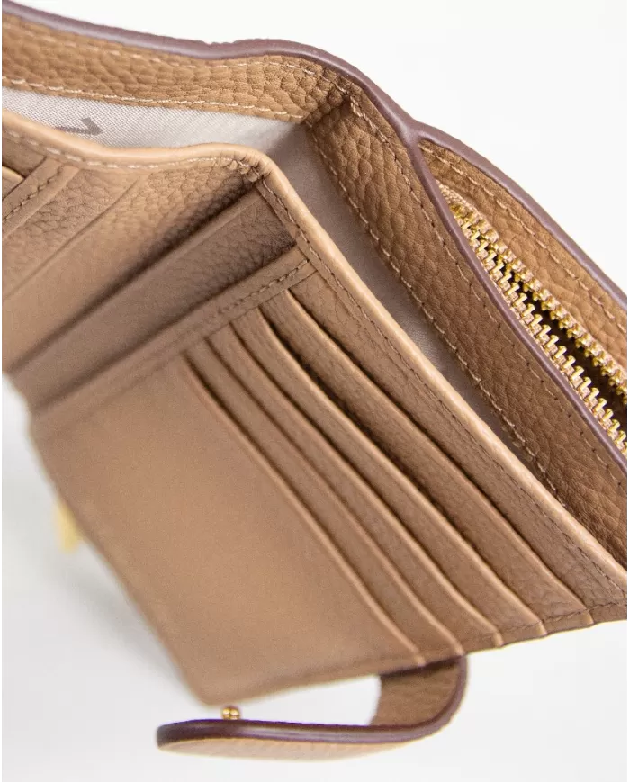 Nannini Portafoglio in pelle Wallis Cipria