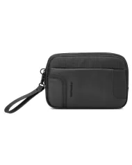 Roncato Pochette in tessuto Panama 4.0 Nero