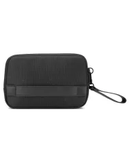 Roncato Pochette in tessuto Panama 4.0 Nero