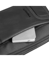 Roncato Pochette in tessuto Panama 4.0 Nero