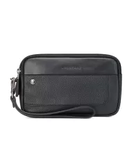 Roncato Pochette uomo in pelle Alaska Nero