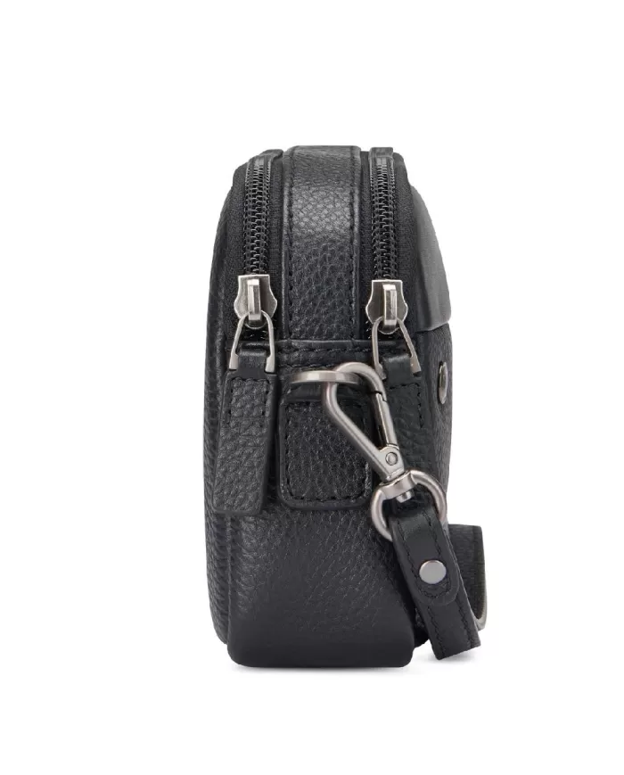 Roncato Pochette uomo in pelle Alaska Nero
