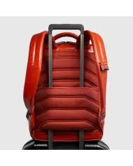 Piquadro Zaino pelle porta pc 15,6 Blue square Nero