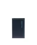 Piquadro Porta carte di credito e monete Blue square