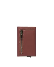 Piquadro Porta carte di credito e monete Black square Cuoio