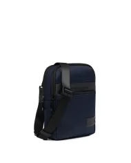 Piquadro Borsello piccolo tessuto Wollem Blu