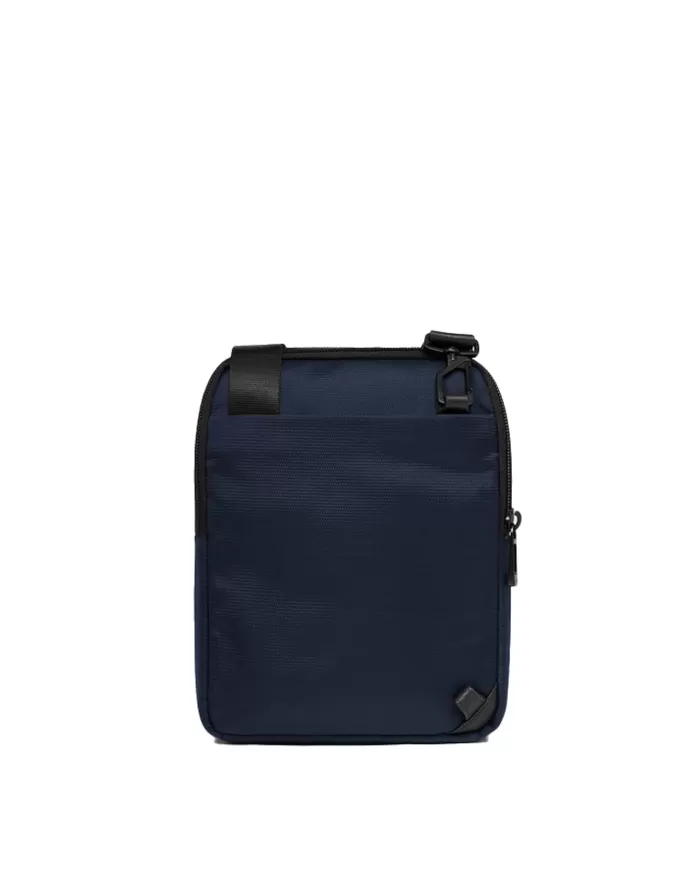 Piquadro Borsello piccolo tessuto Wollem Blu