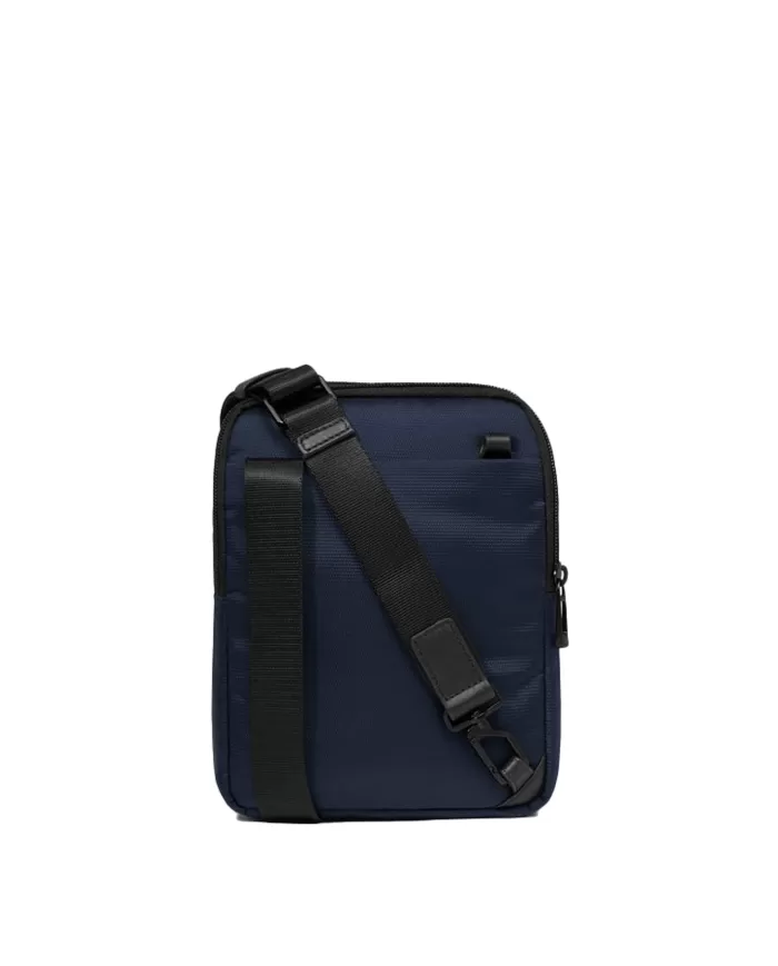 Piquadro Borsello piccolo tessuto Wollem Blu