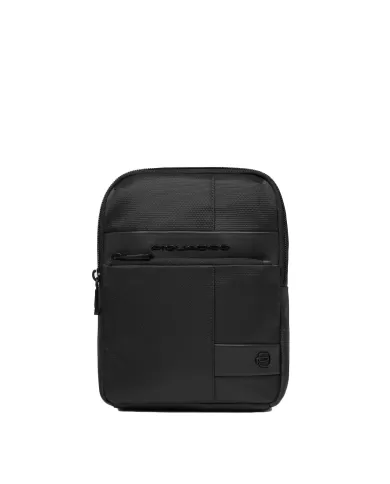 Piquadro Borsello piccolo tessuto Wollem Nero