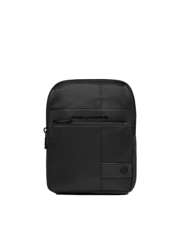 Piquadro Borsello piccolo tessuto Wollem Nero