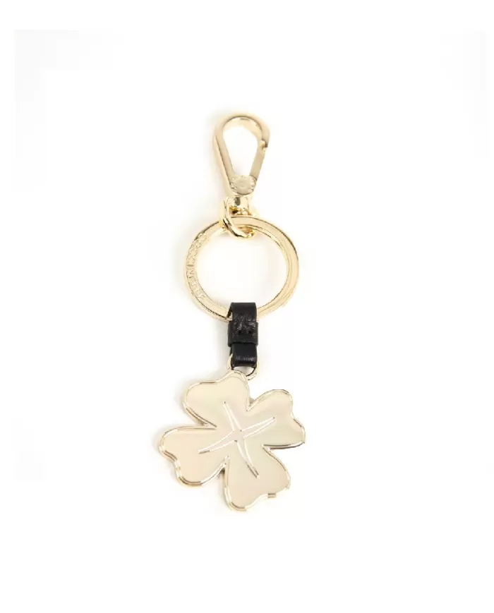 Coccinelle Portachiavi quadrifoglio Nero