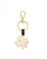 Coccinelle Portachiavi quadrifoglio Nero