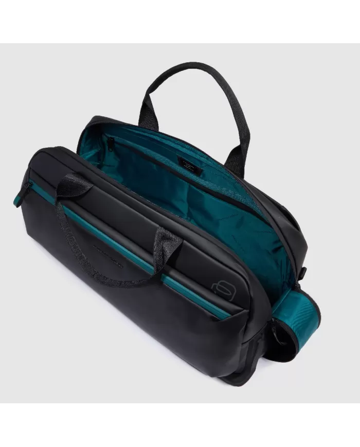 Piquadro Borsone gommato anti pioggia Corner Nero