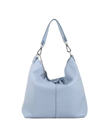 Caleidos Borsa pelle a tracolla Azzurro