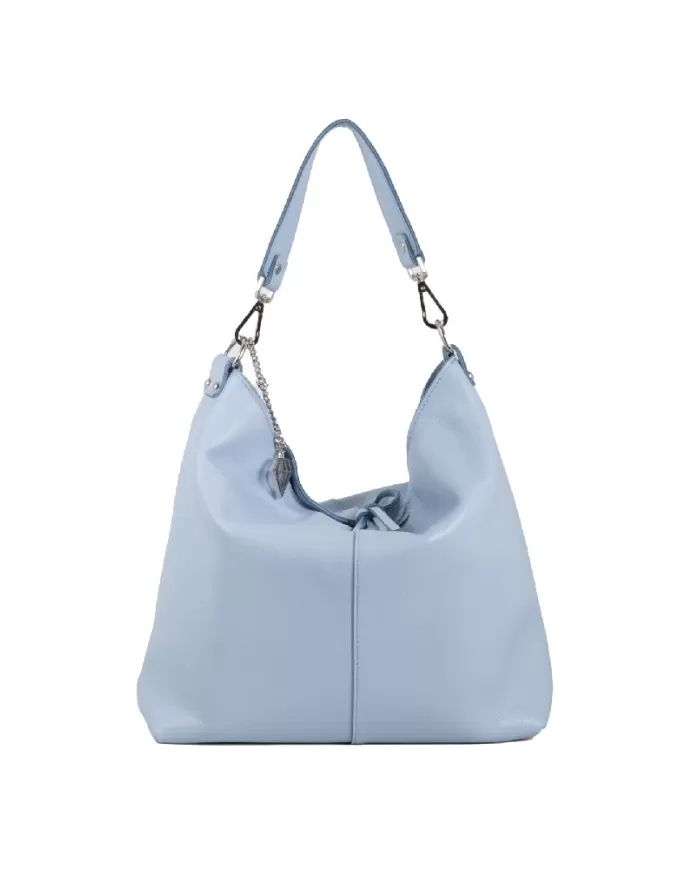 Caleidos Borsa pelle a tracolla Azzurro