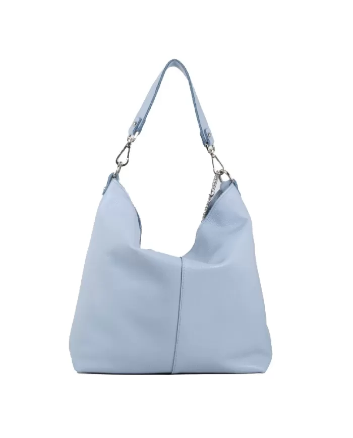 Caleidos Borsa pelle a tracolla Azzurro