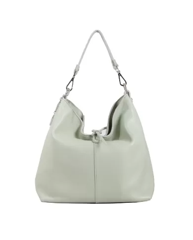 Caleidos Borsa pelle a tracolla Verde chiaro