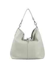 Caleidos Borsa pelle a tracolla Verde chiaro