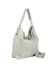 Caleidos Borsa pelle a tracolla Verde chiaro