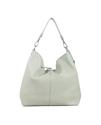 Caleidos Borsa pelle a tracolla Verde chiaro