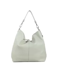 Caleidos Borsa pelle a tracolla Verde chiaro
