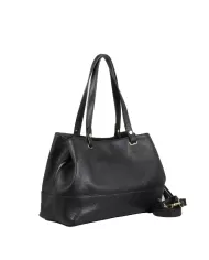 Caleidos Borsa grande in pelle Nero
