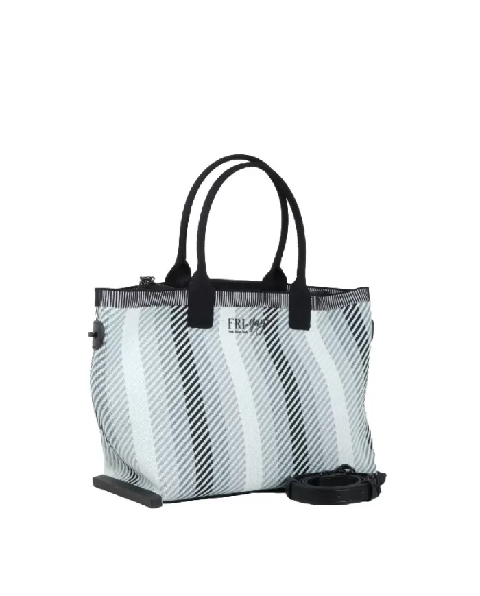 FRI-YAY Borsa Marta Jaquard Nero