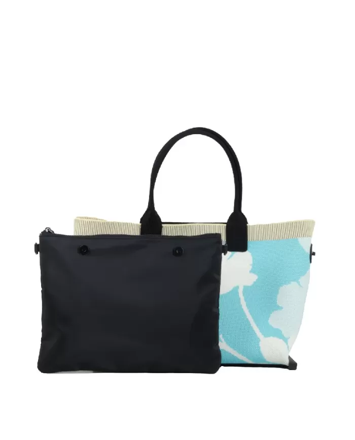 FRI-YAY Borsa Marta Jaquard Bianco/Multicolor