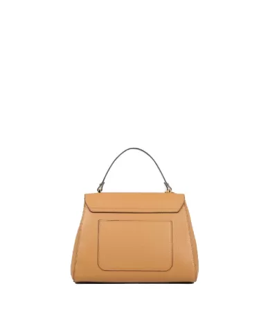 Caleidos Borsa a mano in pelle Cuoio/Multicolor