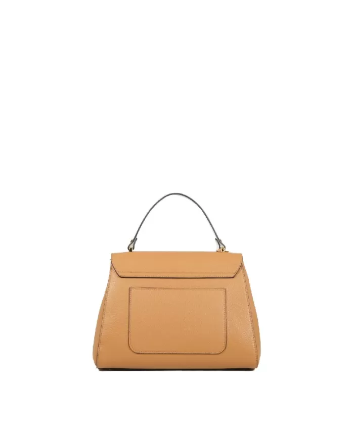 Caleidos Borsa a mano in pelle Cuoio/Multicolor