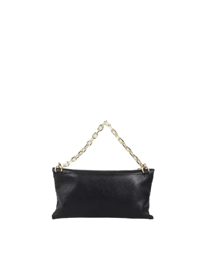Caleidos Pochette pelle Nero