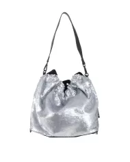FRI-YAY Borsa zaino paillettes Yay Silver