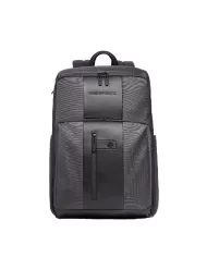 Piquadro Zaino viaggio porta pc 15,6" Brief Grigio/Nero