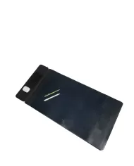 Piquadro Sottomano in pelle con basi ricarica wireless 15W Blu