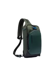 Piquadro Monospalla tessuto Earth Verde