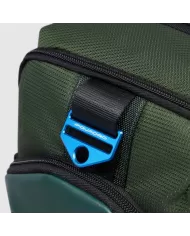 Piquadro Monospalla tessuto Earth Verde